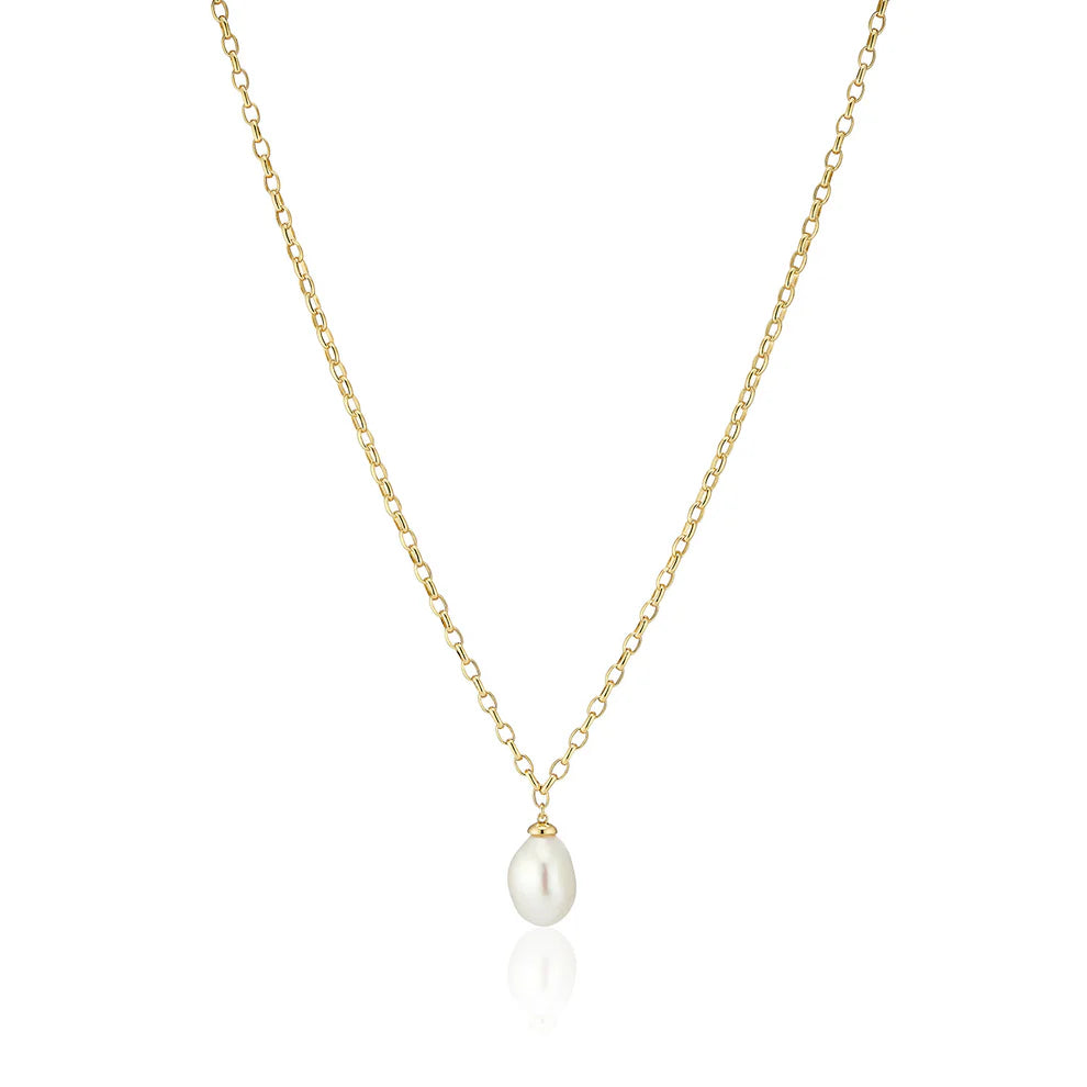 Halskæde Padua Uno Forgyldt