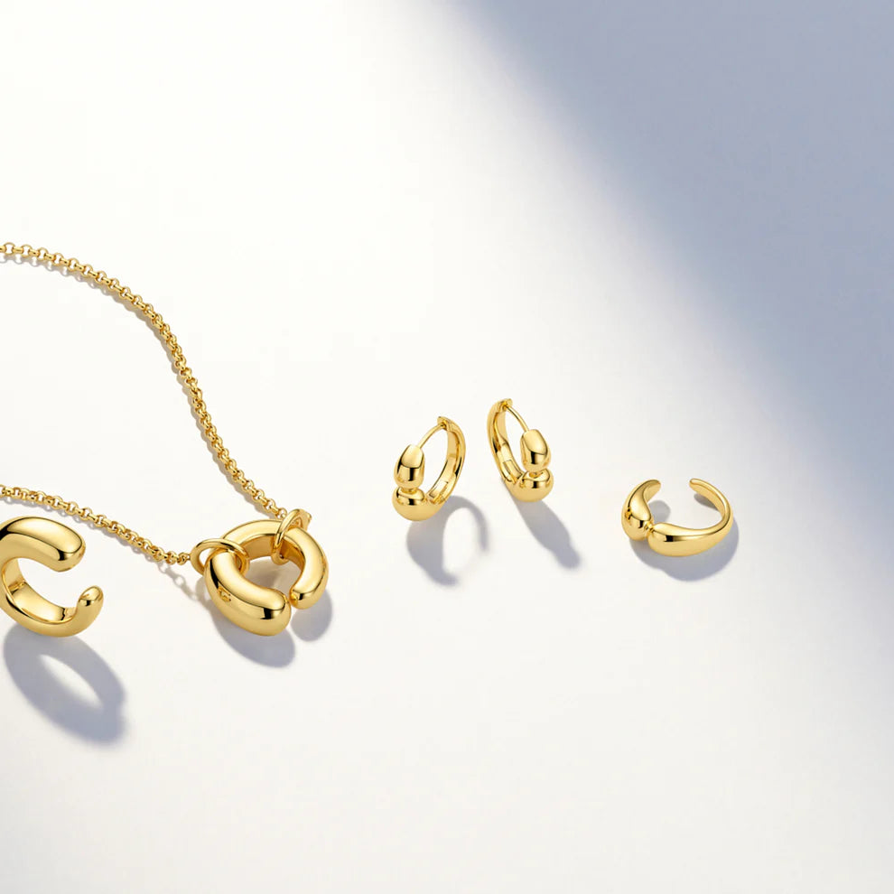 Ear cuff Goccia Pianura Piccolo