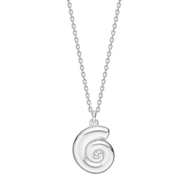 Sølv halskæde sneglehus SEA52