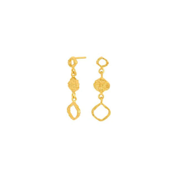Forgyldt ørehængere ADD52