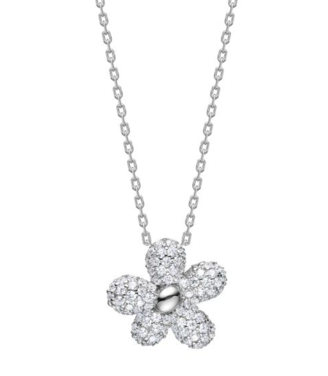 JoanliNor sølv rhod. / forgyldt halskæde Phoebenor