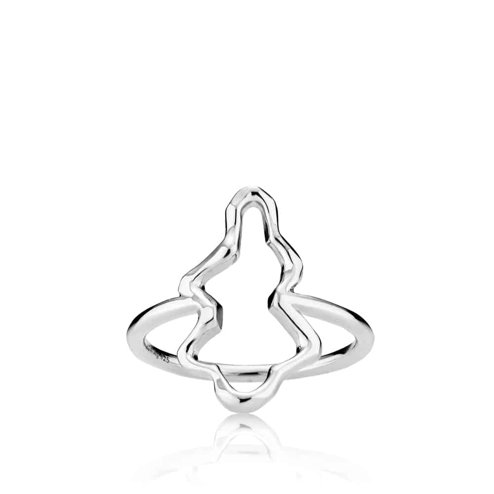 Izabel Camille Louisa Sølv Ring m. Figur
