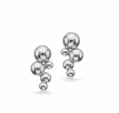 Øreringe med kugler