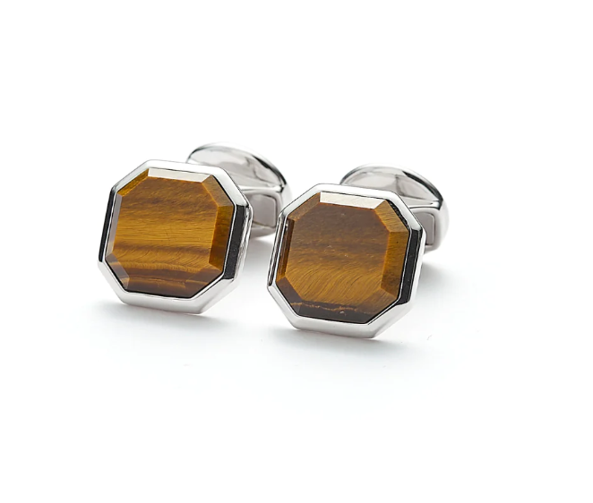 Hope Cufflinks Tiger Eye