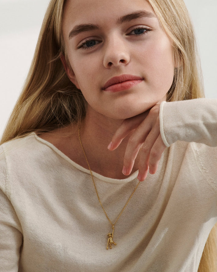 Kay Bojesen Aben i 14 karat massiv guld