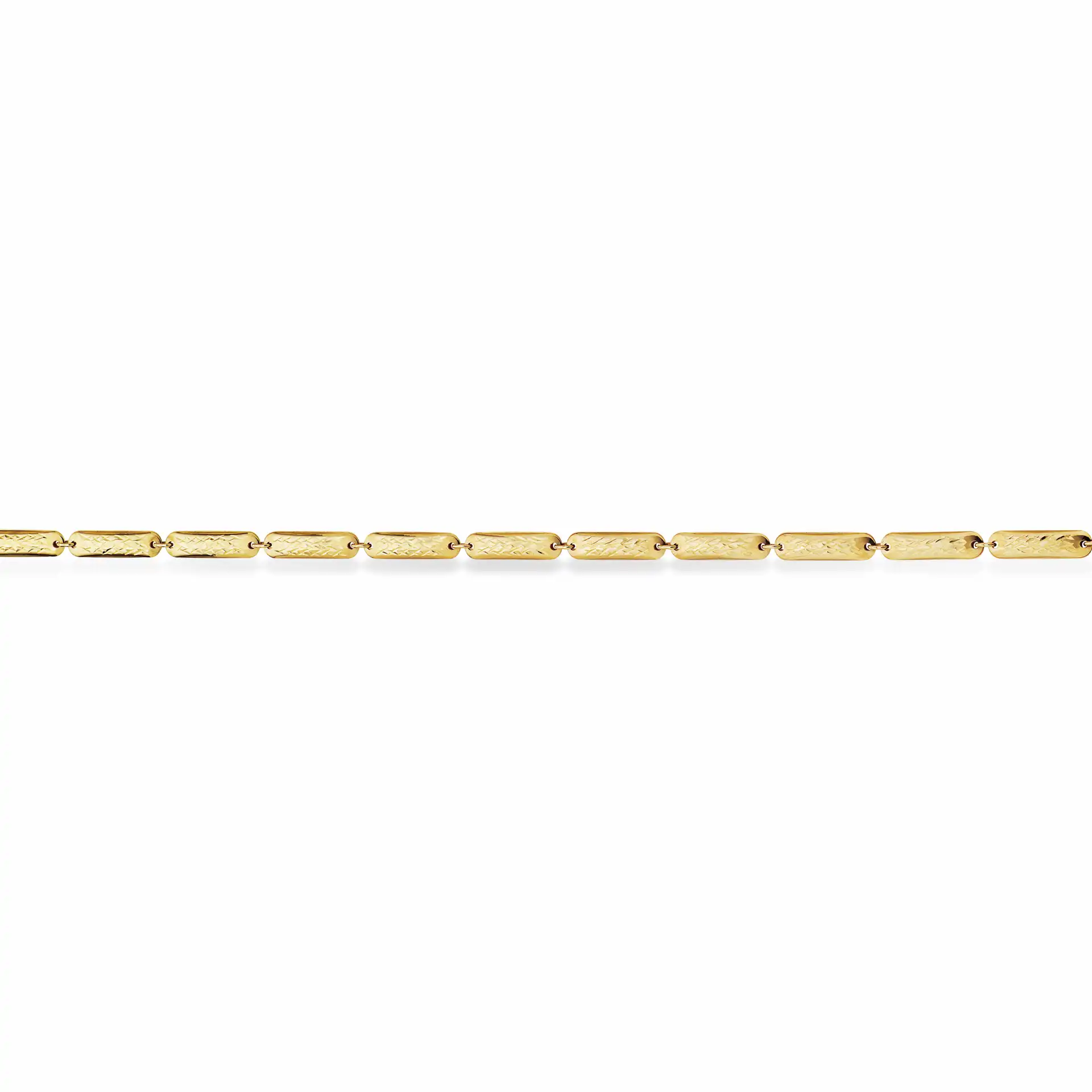 Square halskæde 8 kt.