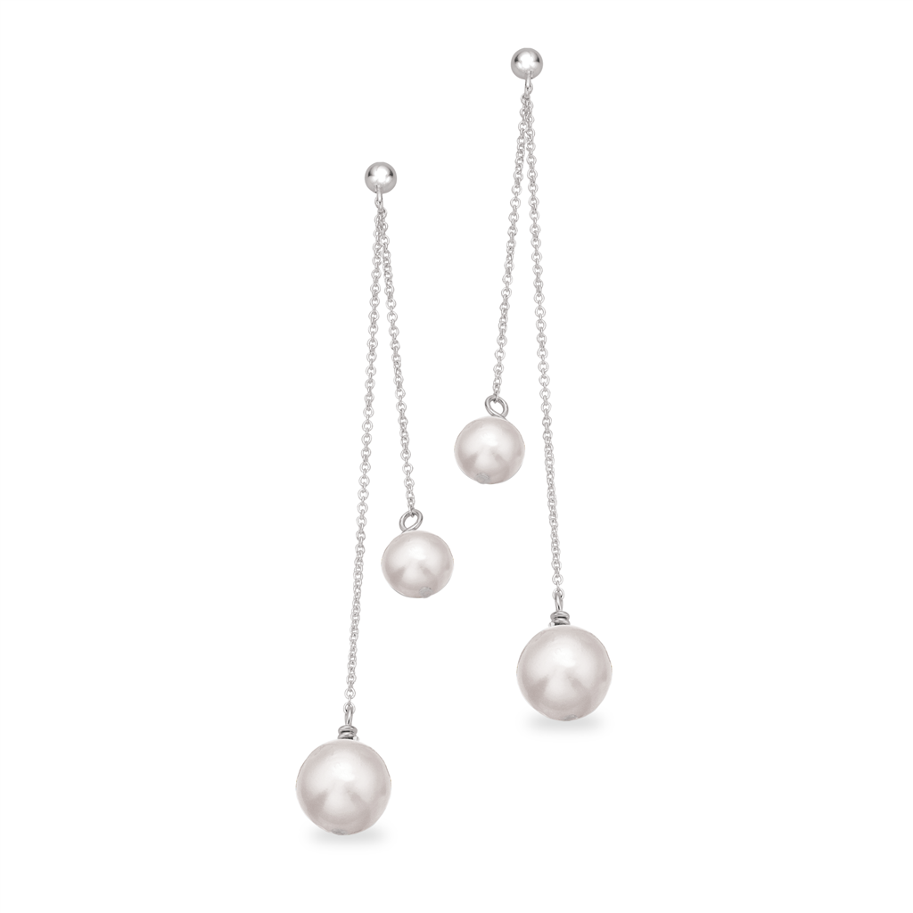 Ørehængere m. ferskvandsperle