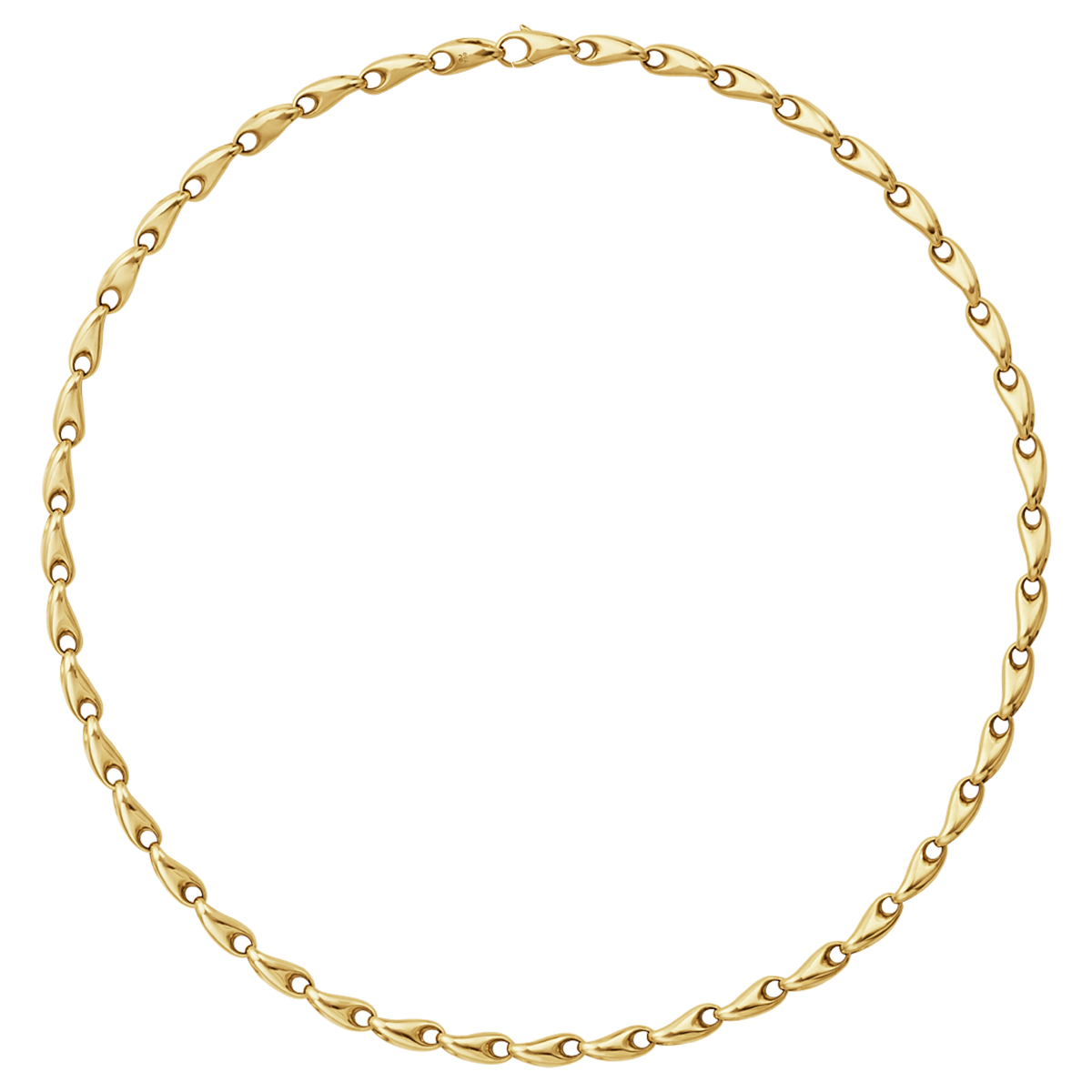 REFLECT link halskæde, smal