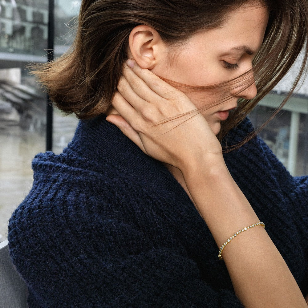 GEORG JENSEN SIGNATURE DIAMONDS, tennisarmbånd