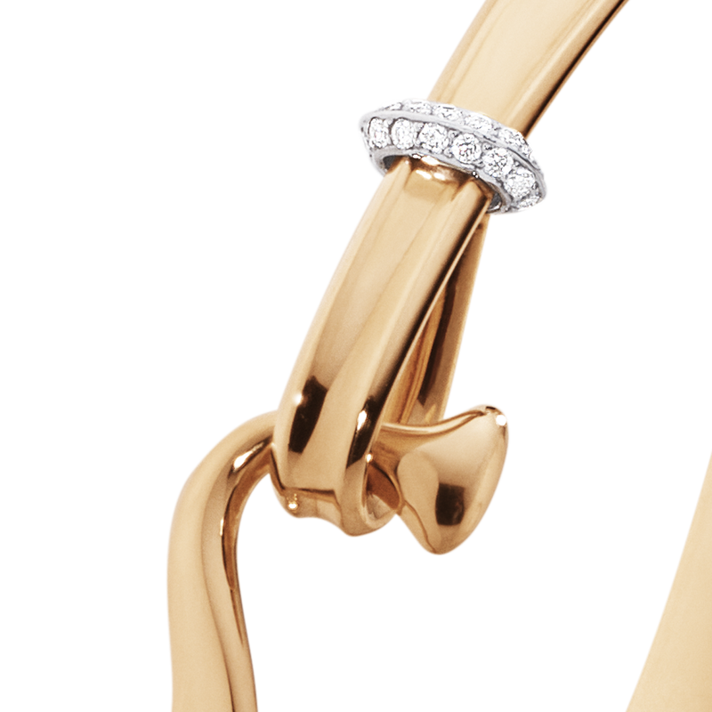 Torun Armring, 18kt Rosaguld m. diamanter - Sct. Mathias Ure & Guld