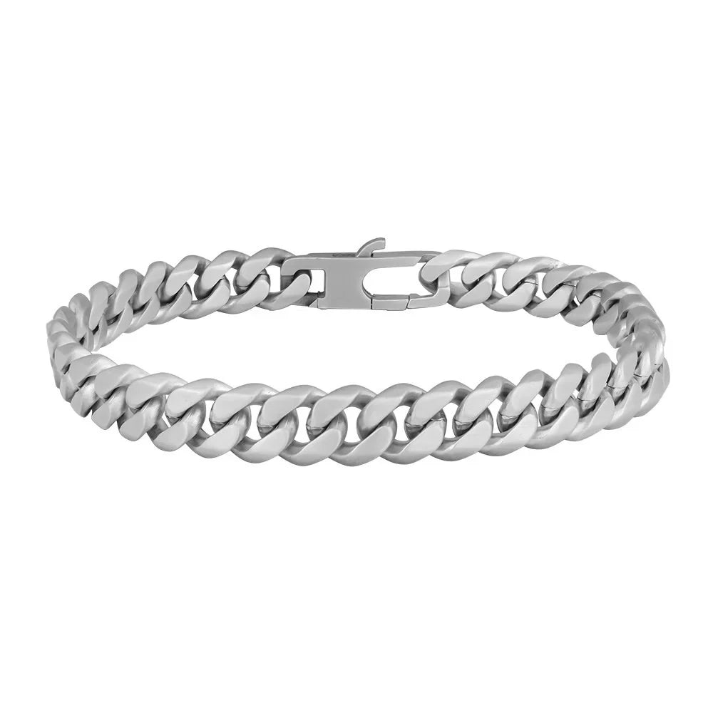 SON armbånd stål børstet