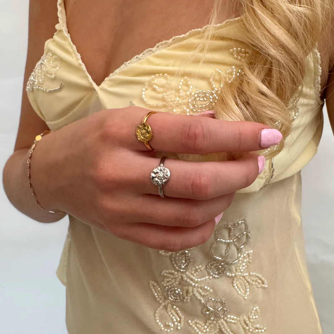 Chanel ring Forgyldt
